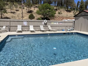 Seasonal outdoor pool