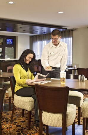 Daily cooked-to-order breakfast for a fee