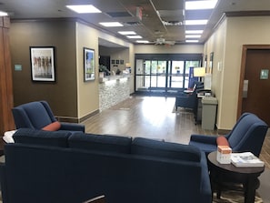 Lobby sitting area