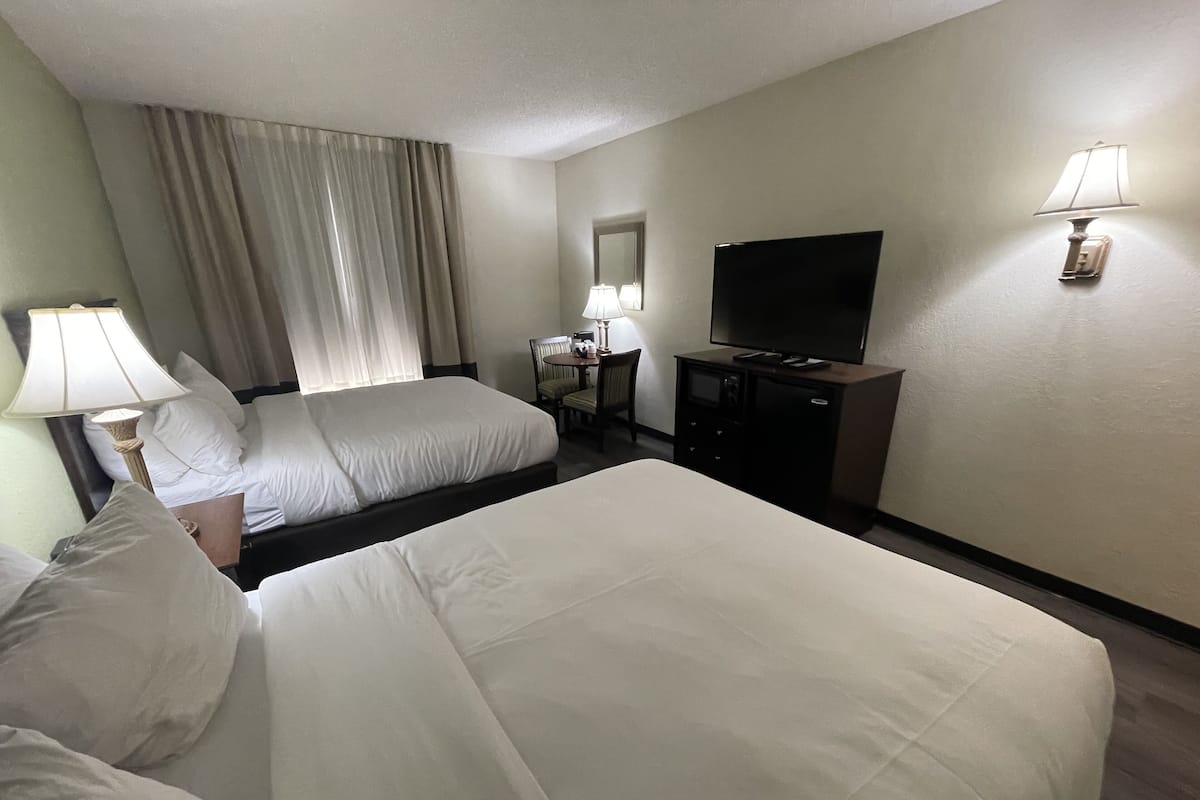 Blackout drapes, iron/ironing board, free WiFi, bed sheets