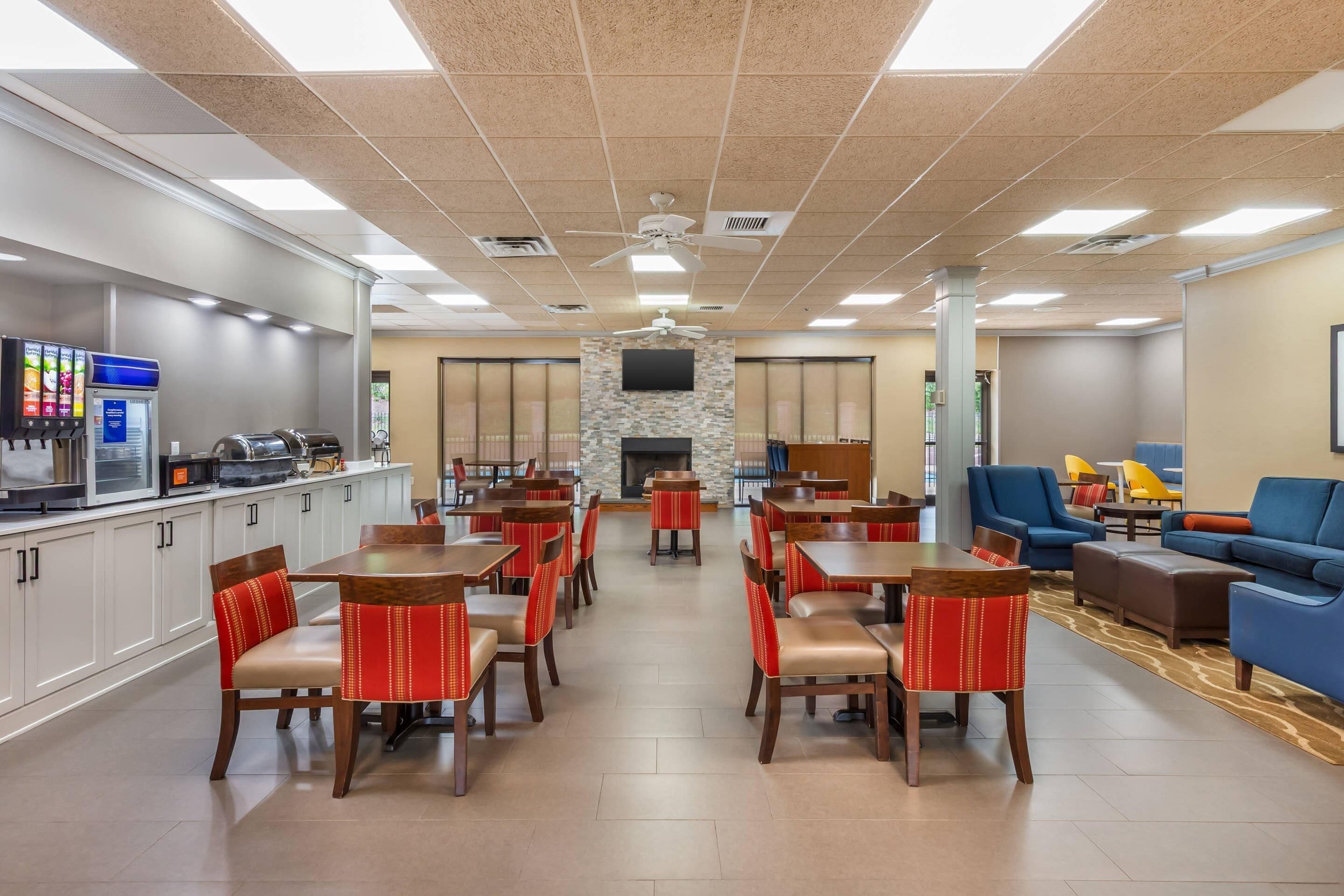 Free daily on-the-go breakfast