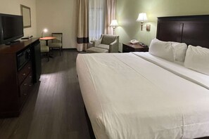 Basic Single Room, 1 Queen Bed, Accessible, Non Smoking | 1 bedroom, blackout drapes, iron/ironing board, free WiFi