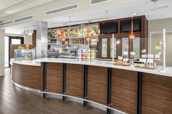 Breakfast and dinner served