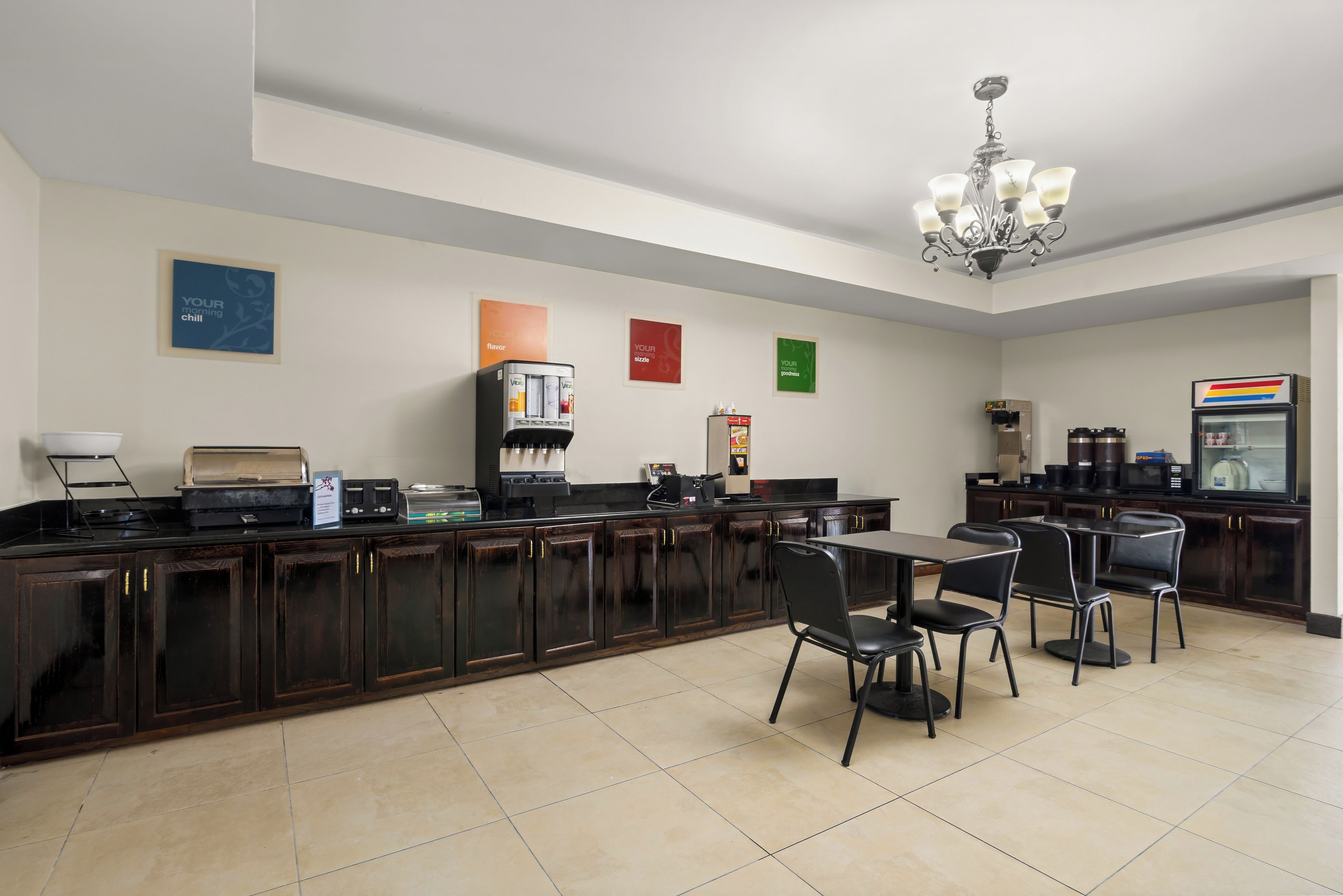 Breakfast area