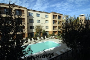 Seasonal outdoor pool