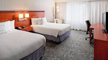 In-room safe, desk, blackout drapes, iron/ironing board