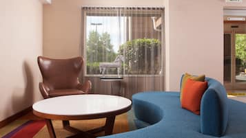 Sala de estar en el lobby