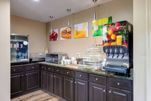 Free buffet breakfast