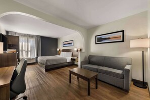 Suite, Non Smoking | Desk, laptop workspace, blackout drapes, iron/ironing board - Quality Inn & Suites Matthews - Charlotte (Matthews)