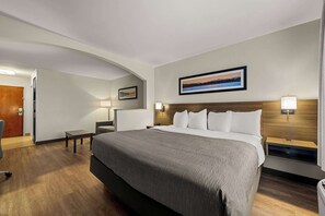 Suite, Non Smoking | Desk, laptop workspace, blackout drapes, iron/ironing board - Quality Inn & Suites Matthews - Charlotte (Matthews)