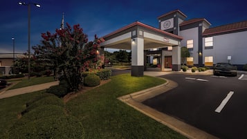 Front of property – evening/night