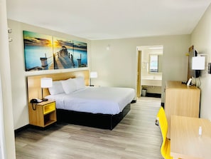 Standard Room, 1 King Bed | Desk, iron/ironing board, free Internet, bed sheets - Days Inn by Wyndham Sanford (Sanford)