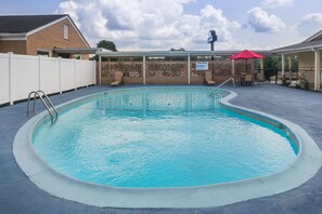 Sæsonbestemt udendørs pool
