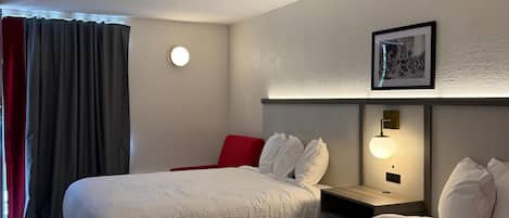 Desk, iron/ironing board, free WiFi, bed sheets