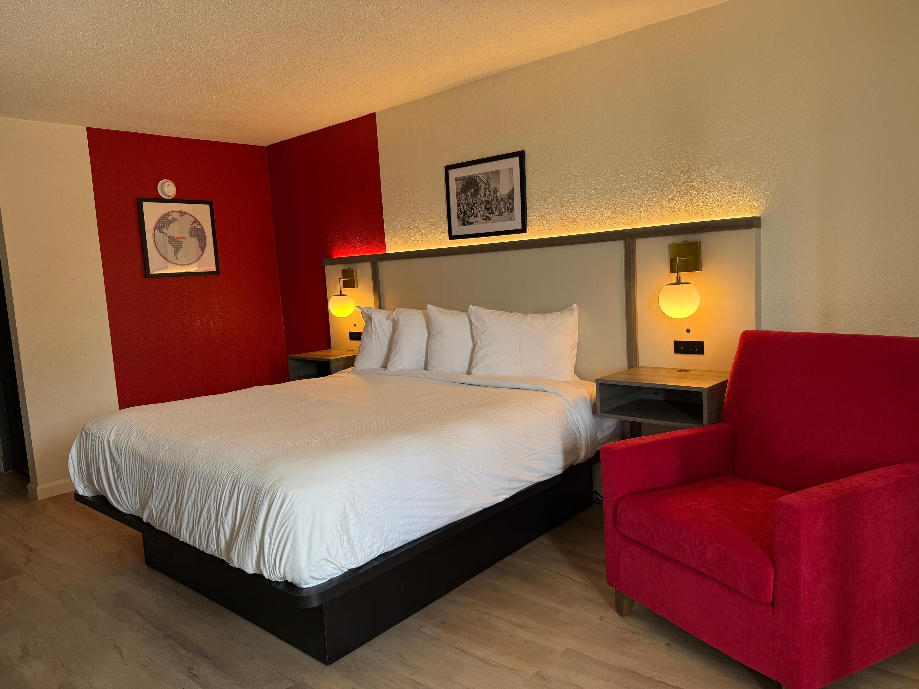 Desk, iron/ironing board, free WiFi, bed sheets