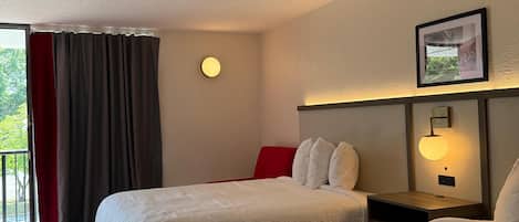 Room, 2 Double Beds, Non Smoking | Desk, iron/ironing board, free WiFi, bed sheets