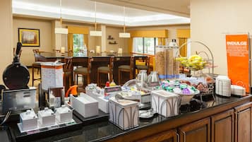 Free daily breakfast