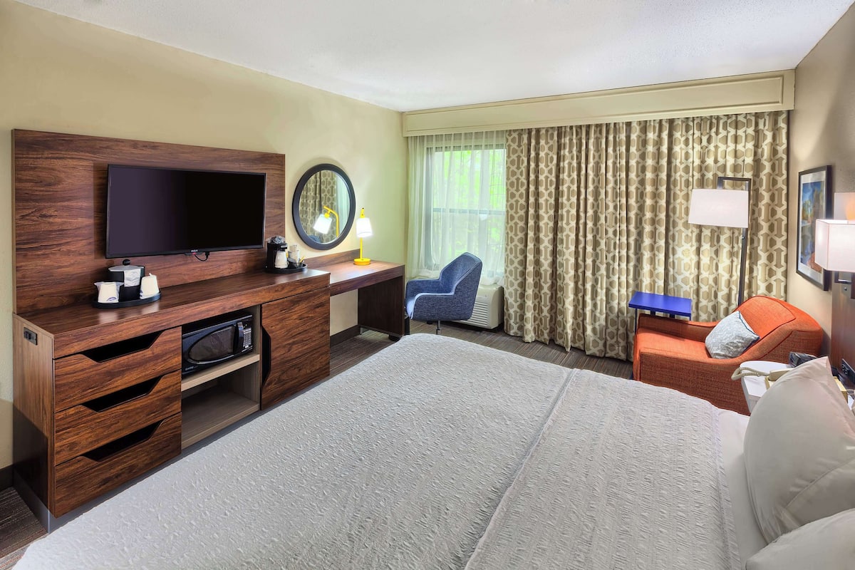 Standard Room, 1 King Bed, Non Smoking | 1 bedroom, premium bedding, in-room safe, desk