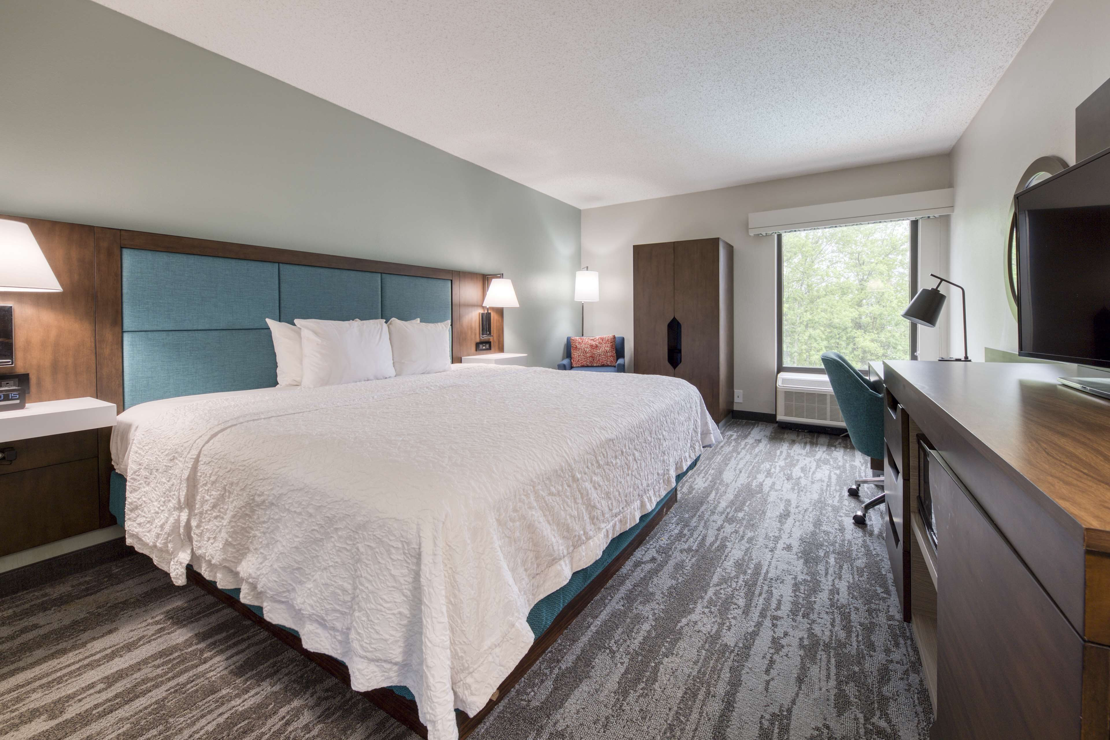 Literie de qualité supérieure, rideaux occultants