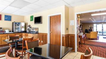 Free buffet breakfast