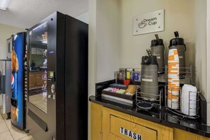 Café da manhã continental grátis todos os dias