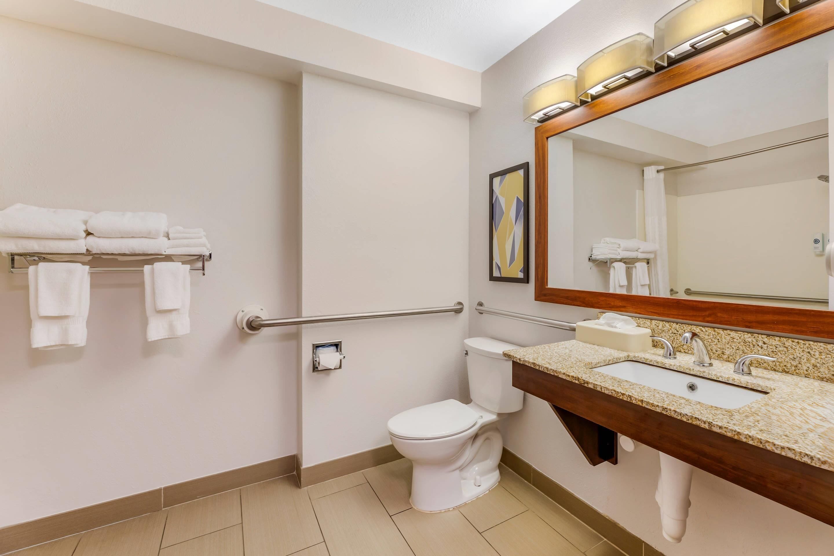 room, 2 queen beds, accessible, non smoking | 1 bedroom, in-room safe, desk, blackout curtains