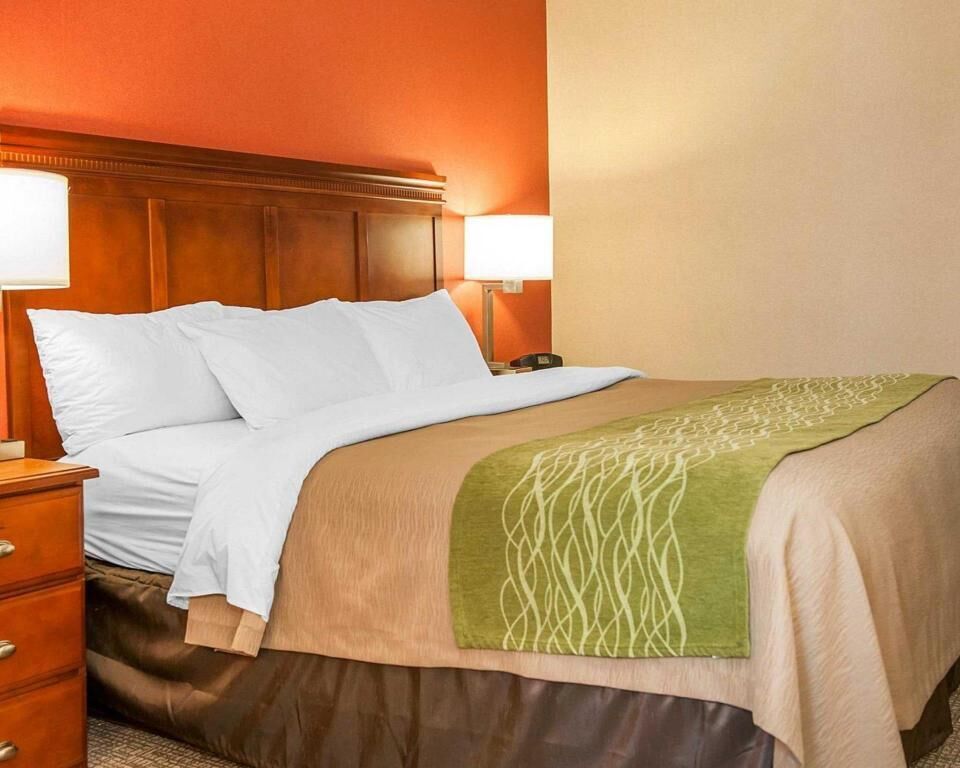 Hypo-allergenic bedding, desk, iron/ironing board