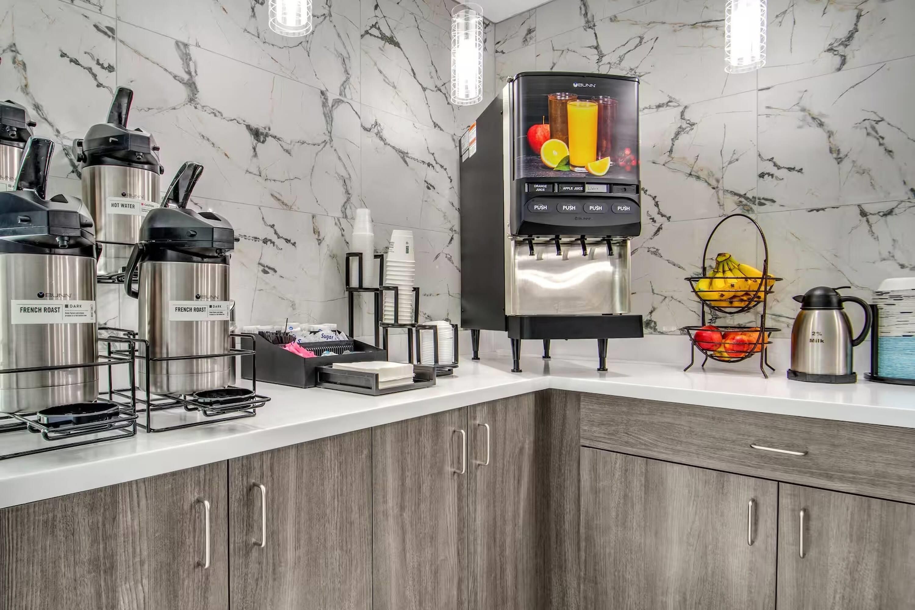 Free daily continental breakfast