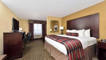 Desk, laptop workspace, iron/ironing board, free WiFi