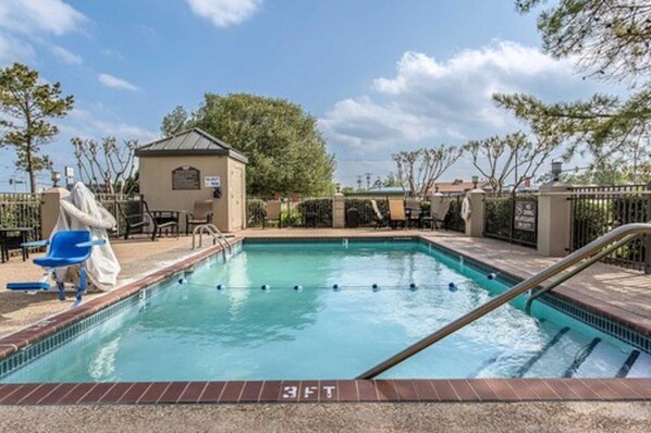 Seasonal outdoor pool