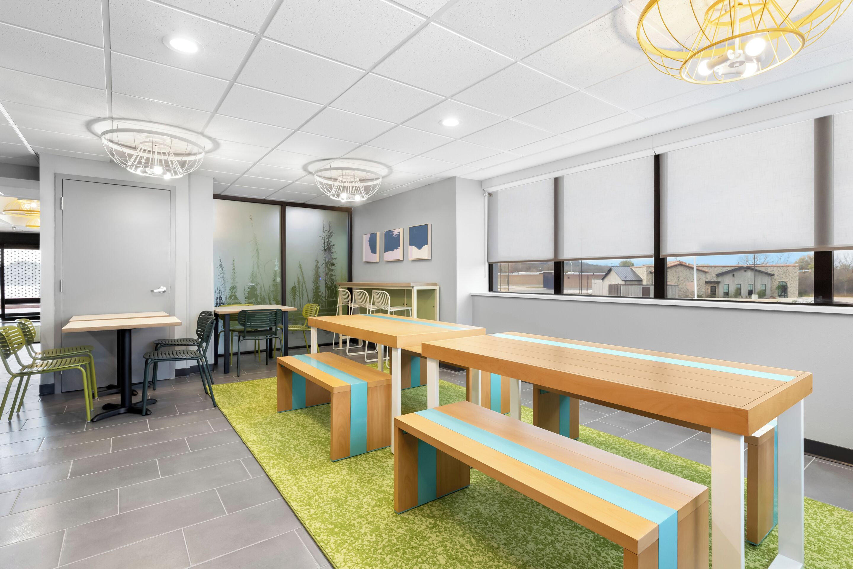 Kontinental frokost er inkludert hver dag