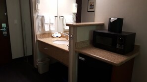 In-room safe, desk, blackout curtains, iron/ironing board
