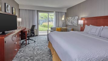 Literie hypoallergénique, coffres-forts dans les chambres, bureau