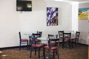 Free daily on-the-go breakfast 