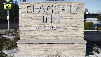 Voorkant van accommodatie