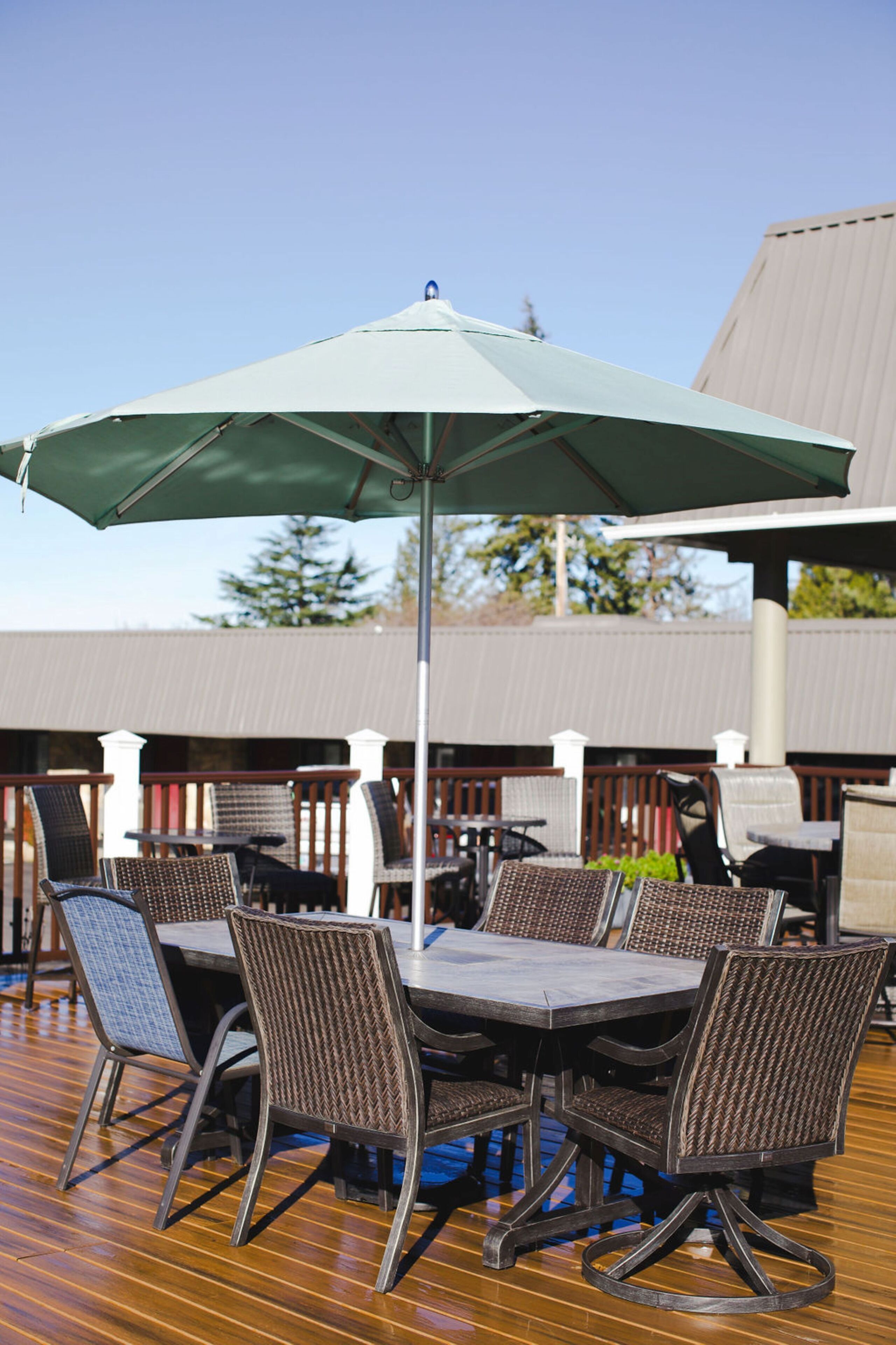 Seasonal outdoor pool