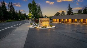 Front of property - evening/night