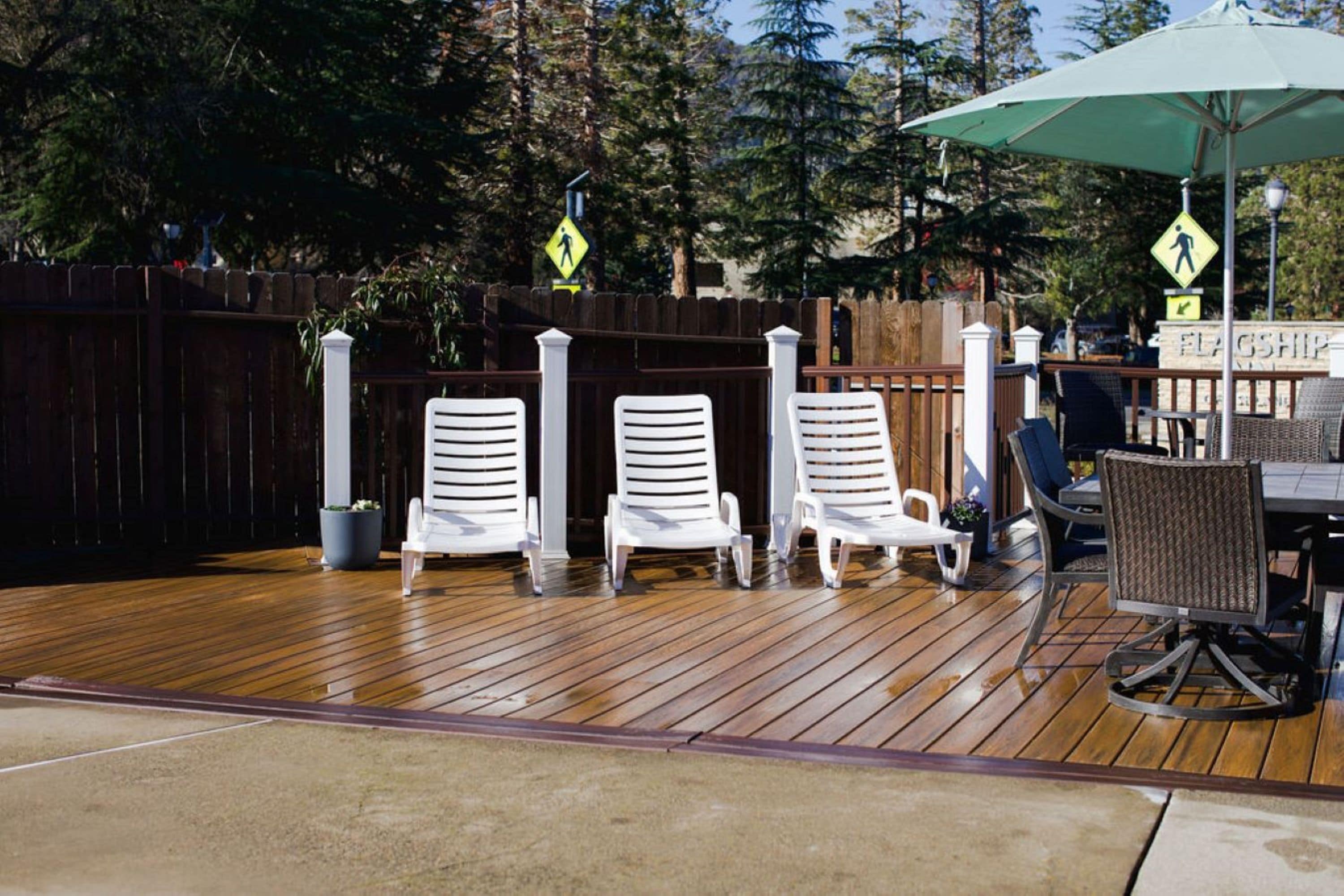 Seasonal outdoor pool