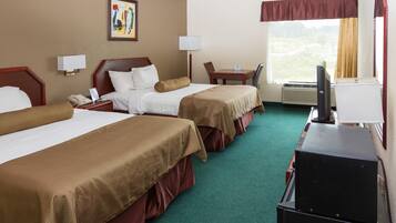 Standard Room, 2 Queen Beds, Non Smoking | Premium bedding