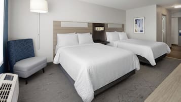 Standard Room, 2 Queen Beds | Premium bedding, desk, blackout drapes, iron/ironing board