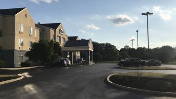 Front of property - evening/night