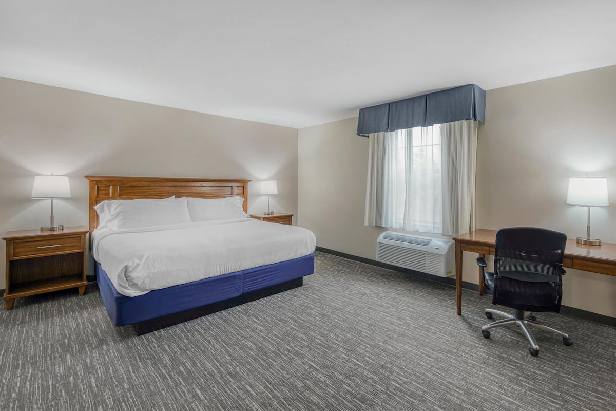 Standard Room, 1 King Bed, Accessible, Refrigerator (Larger Room)