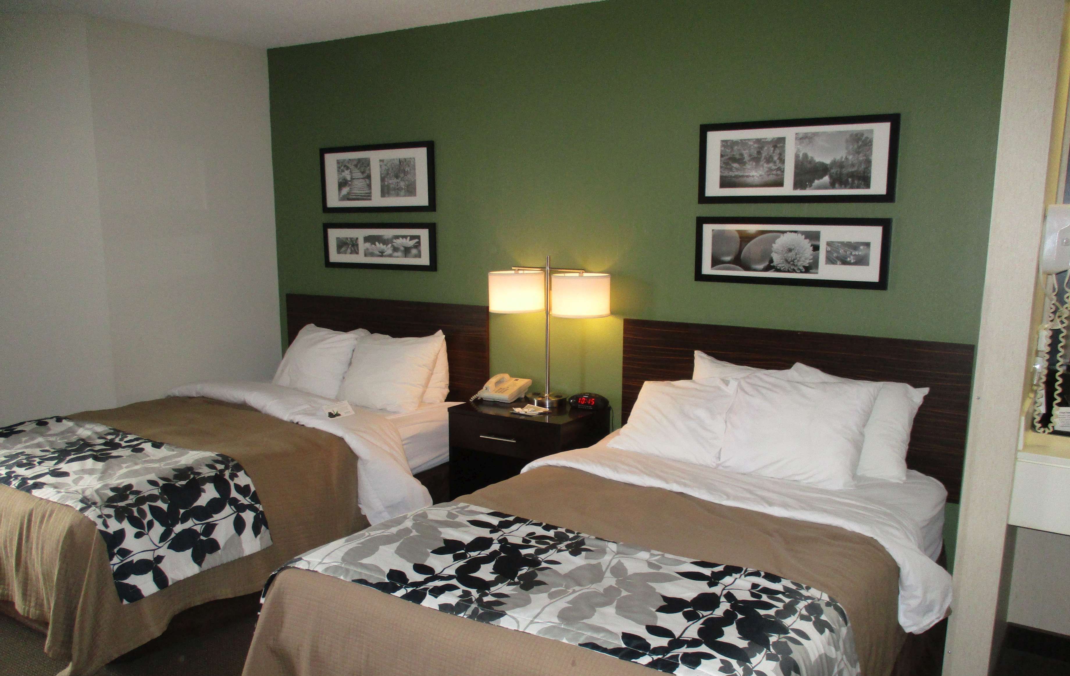 standard double room, 2 double beds, non smoking | hypo-allergenic bedding, desk, laptop workspace, blackout curtains