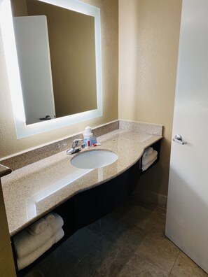 Free toiletries, hair dryer, towels, soap