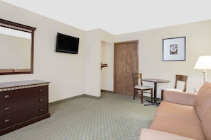 Suite, 1 Bedroom, Non Smoking | 1 bedroom, premium bedding, pillow-top beds, iron/ironing board