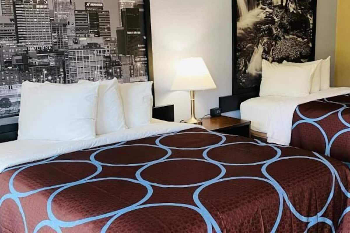 1 habitación, ropa de cama de alta calidad y camas con pillow-top