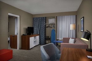 1 bedroom, in-room safe, iron/ironing board, free cribs/infant beds