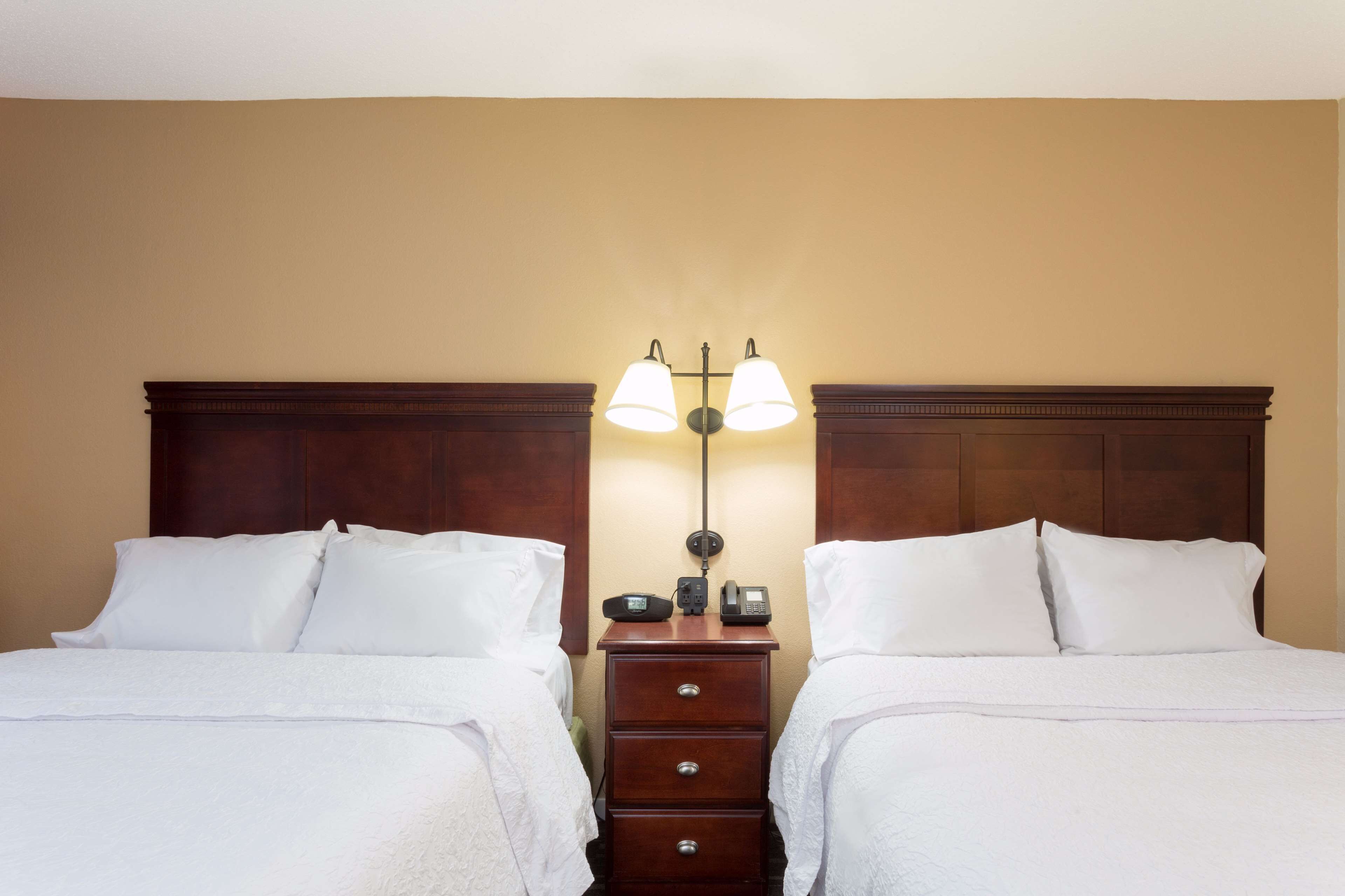 desk, blackout curtains, iron/ironing board, free cots/infant beds