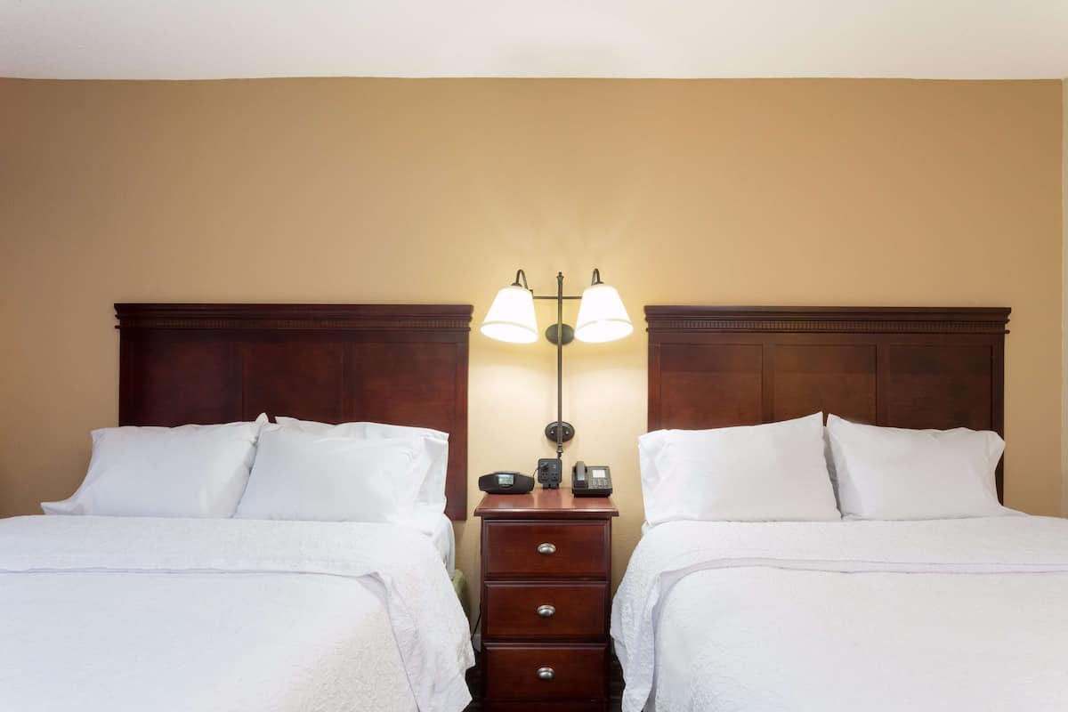 desk, blackout curtains, iron/ironing board, free cots/infant beds