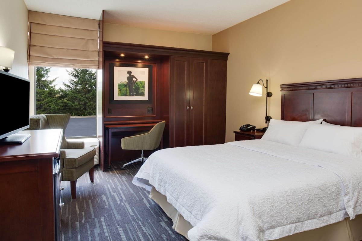 one queen bed, non-smoking, accessible | desk, blackout curtains, iron/ironing board, free cots/infant beds